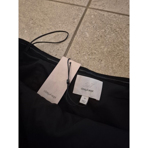 Cinq à Sept Jolie Marceau Strapless Dress - Black - Size 10 - Midi - Cocktail - Picture 4 of 8